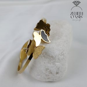 Golden and Black Bangle