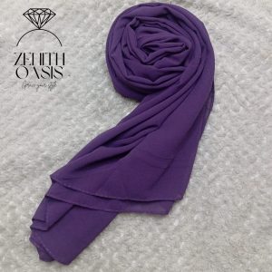 Simple Purple Hijab