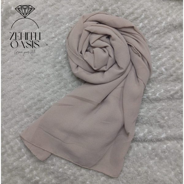 Medium Gray Hijab for Ramadan