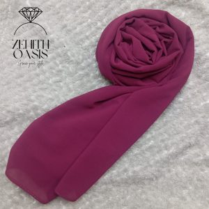 Simple Pink Hijab For Ramadan