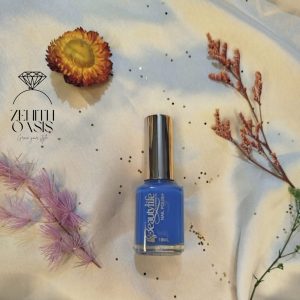 New Blue Glitter Nail Polish