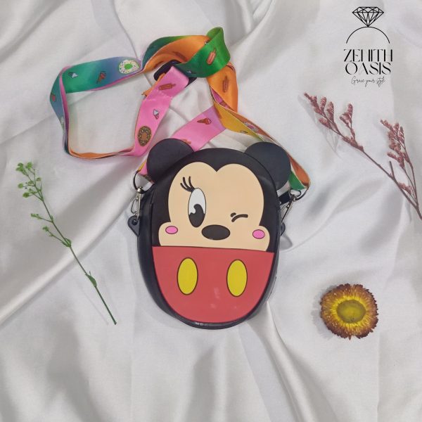 New Mickey Mouse Multi-Color Waist Bag