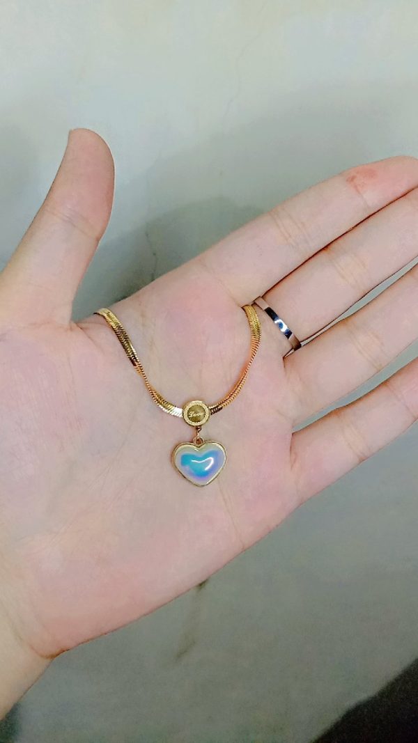 Stainless heart necklace - Image 7