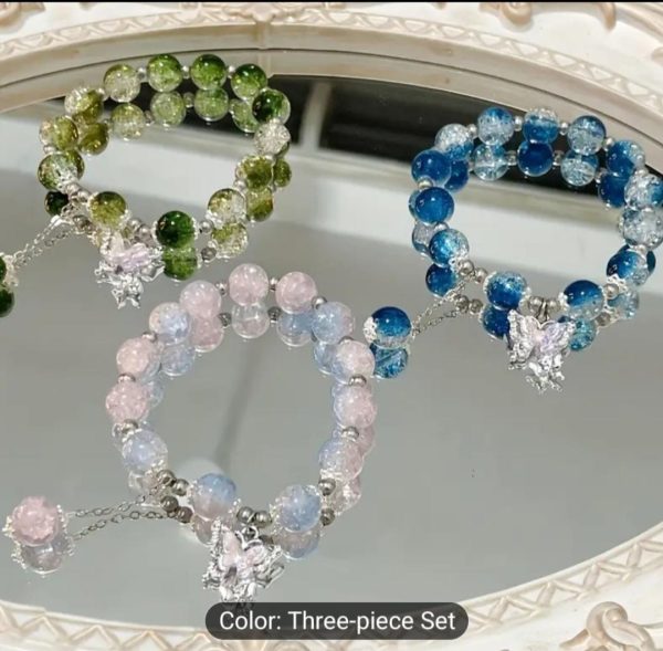 Korean Butterfly Beads bracelet. - Image 10