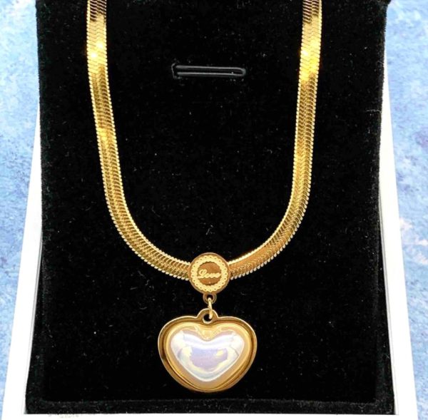 Stainless heart necklace - Image 4
